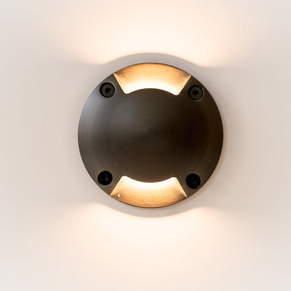 HCP-276223 / HCP-276224 / HCP-276225 - 1.5w Two Way Antique Brass Directional Deck Lights