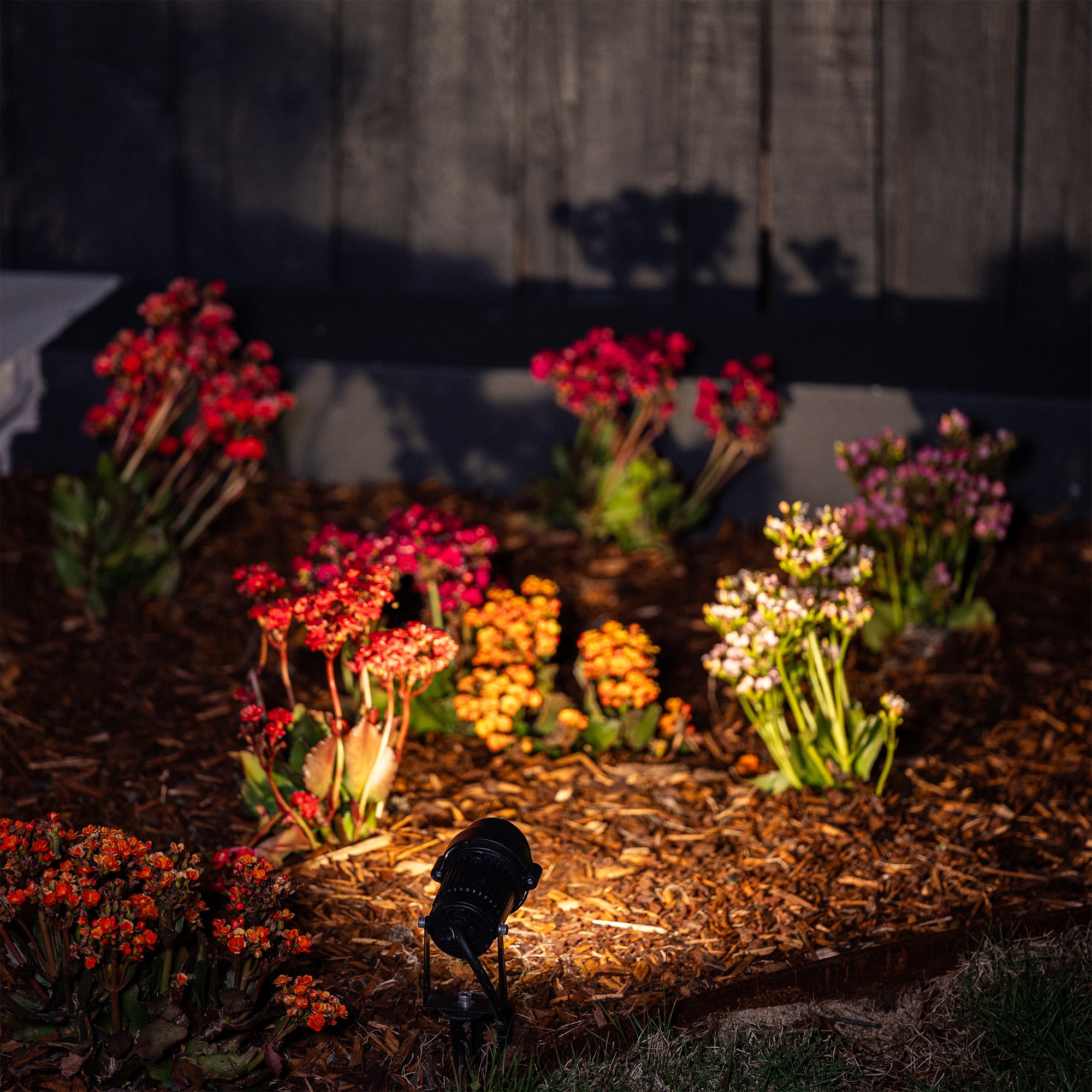 HV1428W - Spitze Black 3w LED Garden Spike Light 3000K