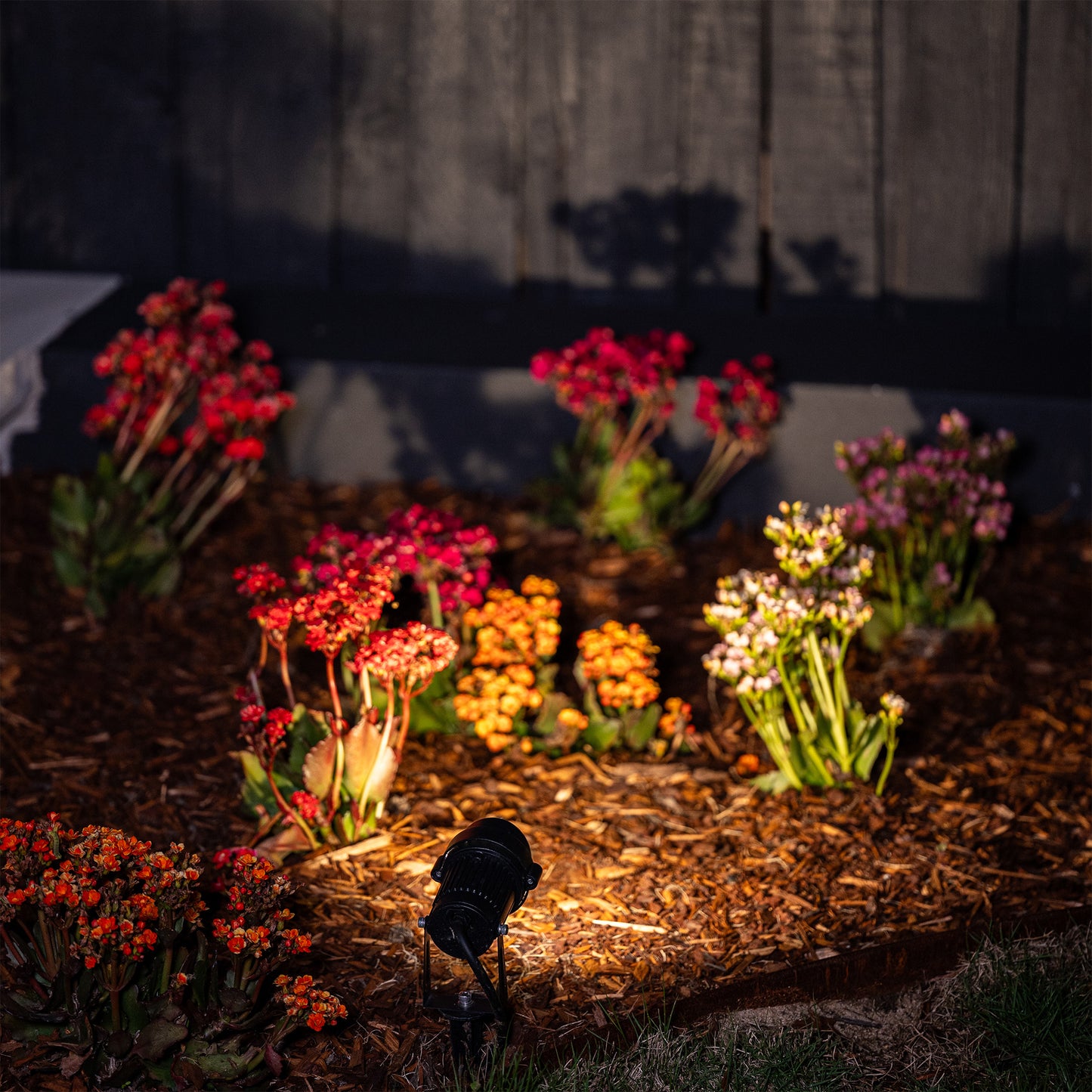 HV1428W - Spitze Black 3w LED Garden Spike Light 3000K