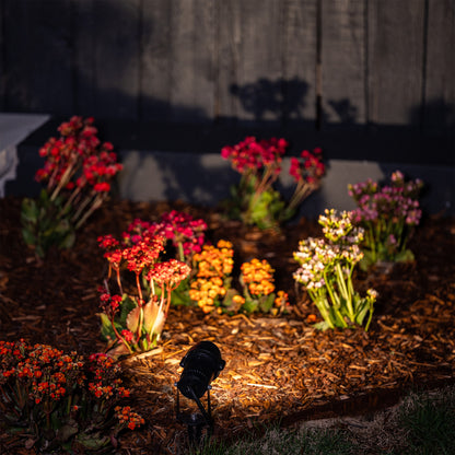 HV1428W - Spitze Black 3w LED Garden Spike Light 3000K