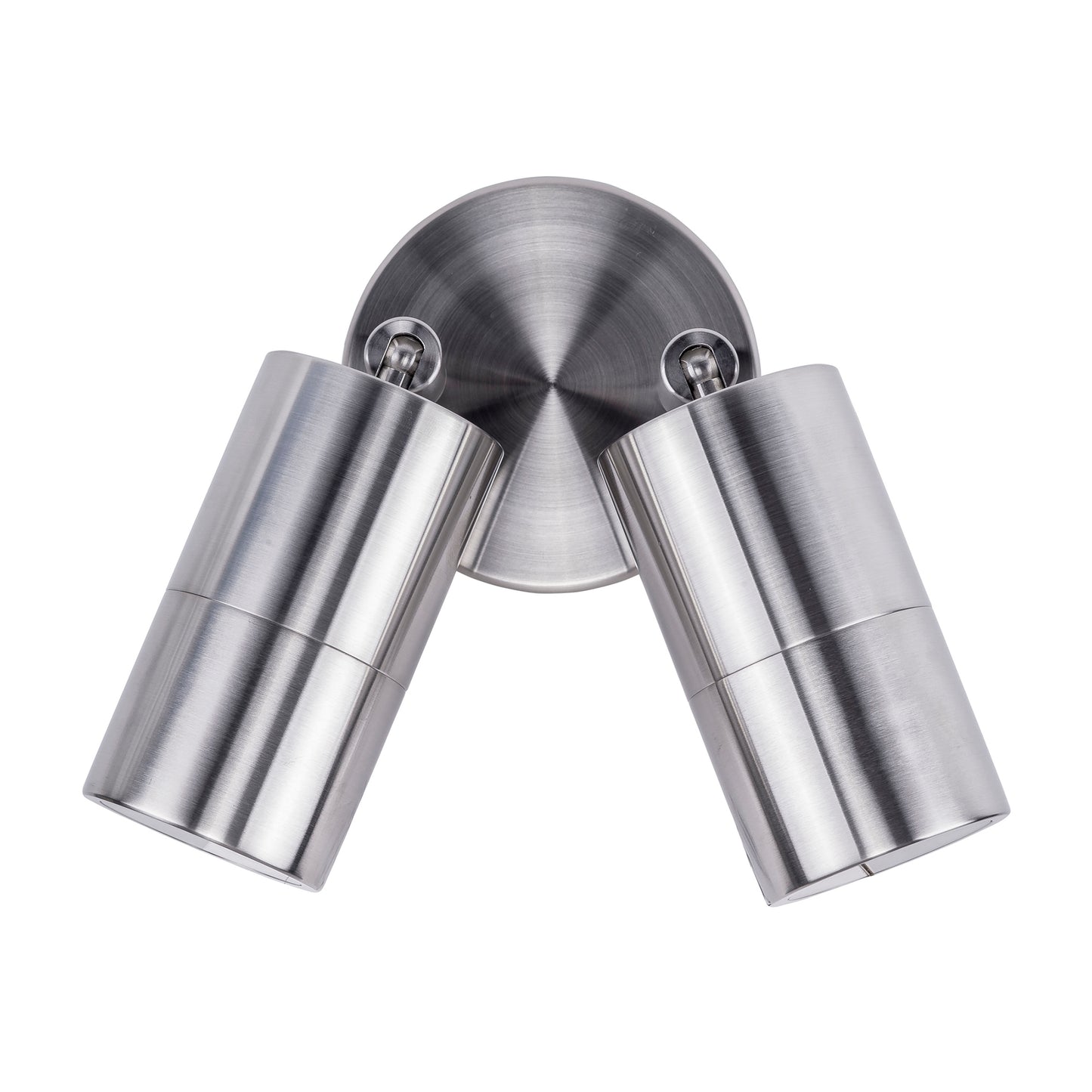 HV1386 - Tivah Series 1 Titanium Aluminium Double Adjustable Wall Pillar Lights