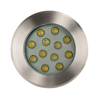 HV1843C - Split 316 Stainless Steel 12w LED Inground Light