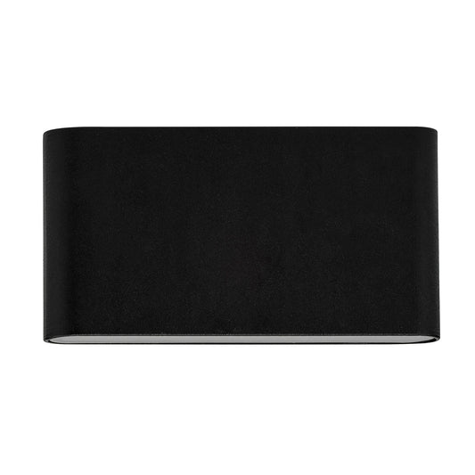 HV3644T-BLK - LISSE Black Up & Down LED Wall Light
