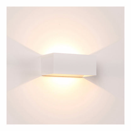 HV3665-WHT - Mia White Up & Down LED Wall Light