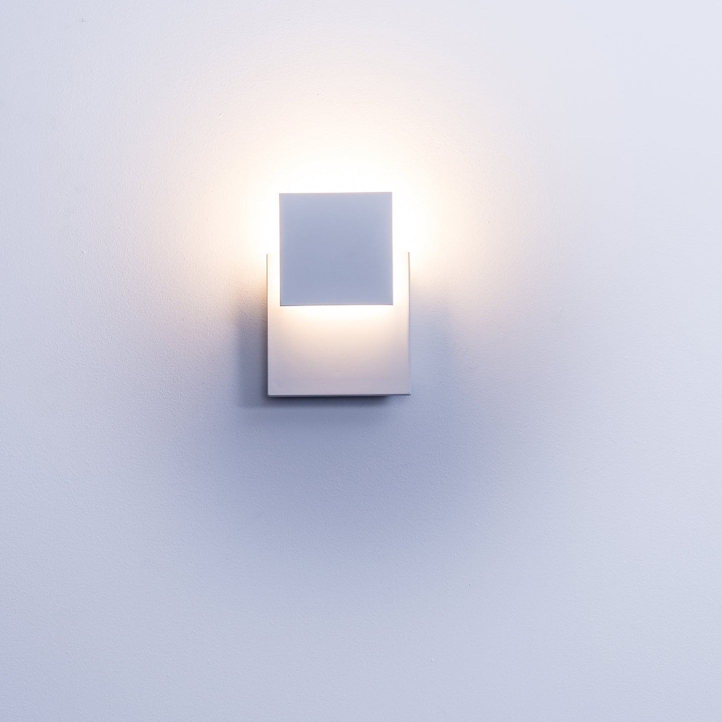 HV3667T-WHT - Pivot White Square LED Wall Light